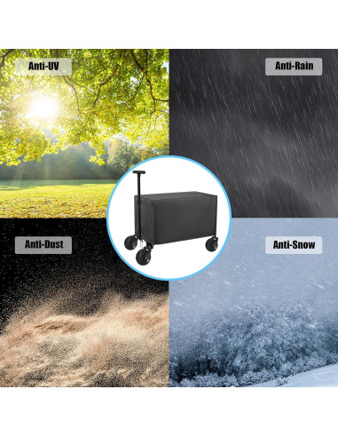 Cubierta de Carro Impermeable SEJGGKQ 96.5x55.9x50.8 cm