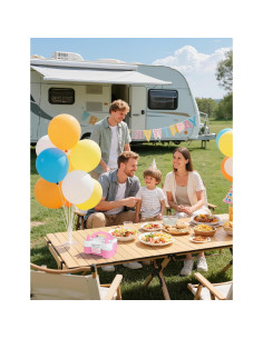 Bomba de Globo Eléctrica STMOUTUO 600W Rosa Inflación Rápida 2