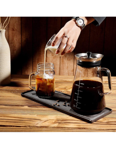 Cafetera Cold Brew Aquach 34 Oz Vidrio Borosilicato Apta Lavavajillas