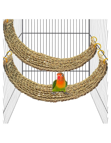 Alfombra de Hierba Marina Kathson 2 Pcs 99 x 18 cm para Aves