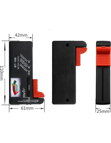 Probador de Baterías FANTIA BT-168 Universal Compacto