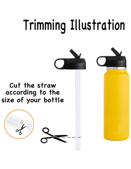 Juego de 11 Pajitas Reutilizables Miracredo con Cepillos