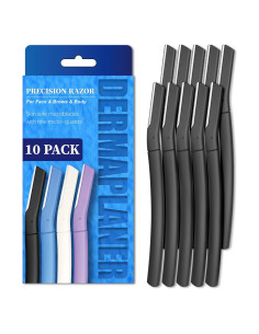 Rasuradora de Dermaplaning BULIMICA con 10 Cuchillas - Negro