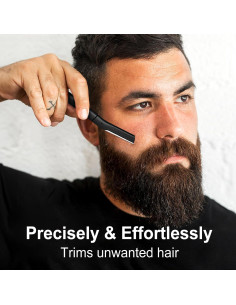 Rasuradora de Dermaplaning BULIMICA con 10 Cuchillas - Negro 2