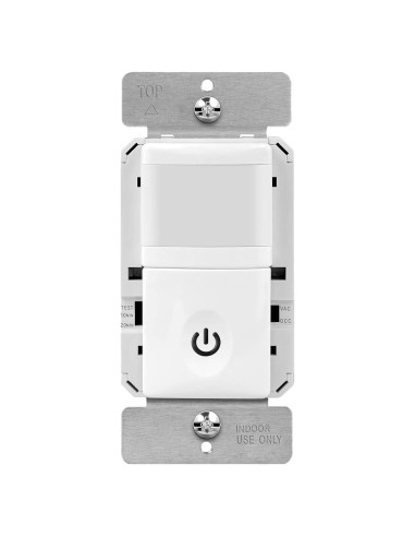 Interruptor de Luz con Sensor de Movimiento Enerlites HMOS-J-W 500W