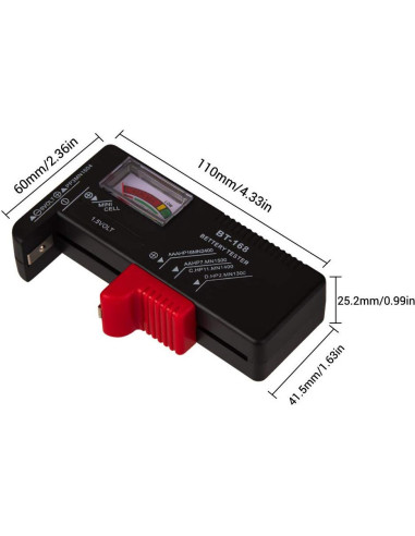 Probador de Baterías FANTIA BT-168 Universal Compacto