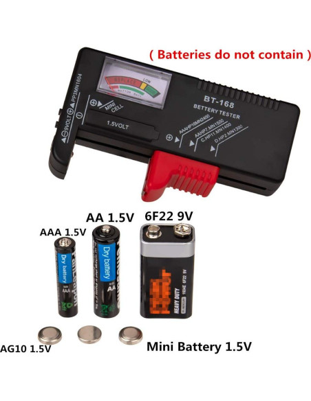Probador de Baterías FANTIA BT-168 Universal Compacto