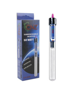 Calentador de cuarzo sumergible CNZ 50W para acuarios