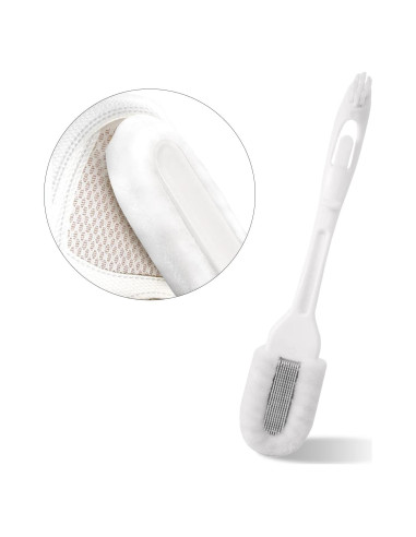 Cepillo de Limpieza de Zapatos Feelorna Doble Extremo 27.5 cm