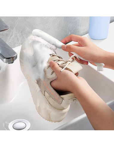 Cepillo de Limpieza de Zapatos Feelorna Doble Extremo 27.5 cm