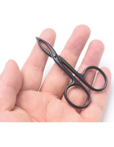 Pinzas de Cejas Motanar 2 Piezas Punta Recta Acero Inoxidable