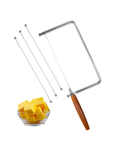 Kit Cortador de Queso SUZLFTDZSW con 3 Alambres y Mango Extra