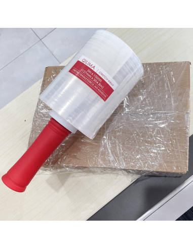 Película Estirable Industrial QILIMA 80 Gauge 4 Rollos 5" x 304.8m