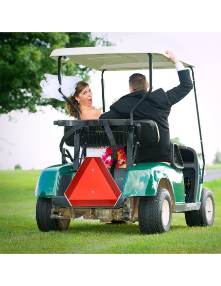 Señal de Seguridad Triangular DXSIGN 14x16" Reflectante Aluminio