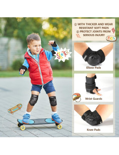 Conjunto de Protección para Niños Tanden - Rodilleras y Muñequera 2