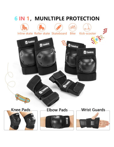 Conjunto de Protección para Niños Tanden - Rodilleras y Muñequera