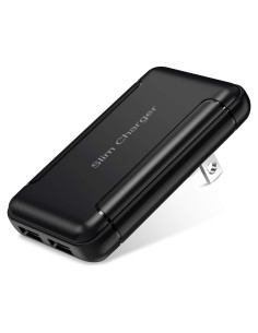 Cargador de Pared USB Dual OKRAY 5V/3A Plegable Ultra Delgado