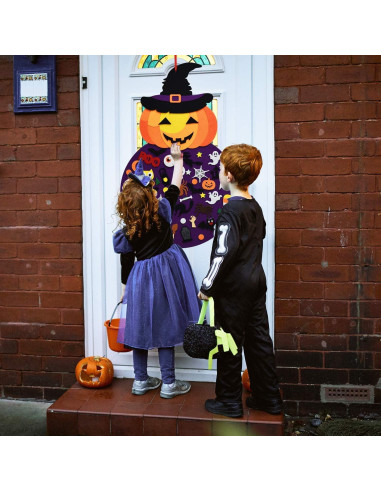 Decoración Colgante de Calabaza Halloween THAWAY 0.86m Fieltro