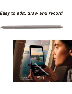 Paquete de 2 S Pen para Samsung Galaxy S24 Ultra Gris 2