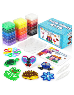 Kit de Perlas de Fusión FUNZBO 12000 Piezas Multicolor