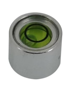 Mini nivel de burbuja The Yan He 7.8x6mm aluminio verde
