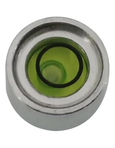 Mini nivel de burbuja The Yan He 7.8x6mm aluminio verde
