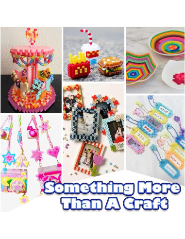 Kit de Perlas de Fusión FUNZBO 12000 Piezas Multicolor