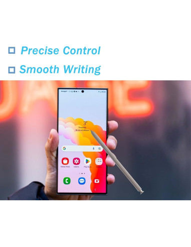 Paquete de 2 S Pen para Samsung Galaxy S24 Ultra Gris