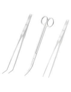 Juego de Herramientas Acuáticas LILYS PET 3 en 1 Acero Inoxidable