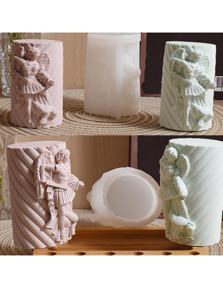 Molde de Silicona para Jabón ESEENS - Natividad 2 Piezas