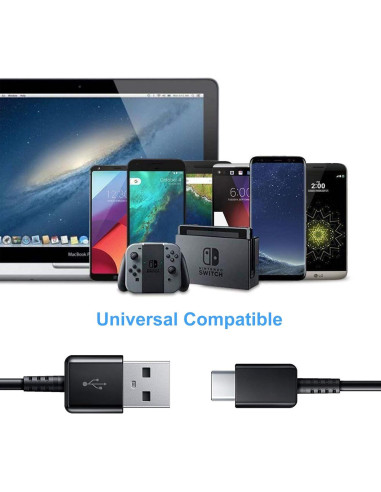 Cargador de Pared Rápido USB Tipo C Pantom PWCS + Cable 1.5m