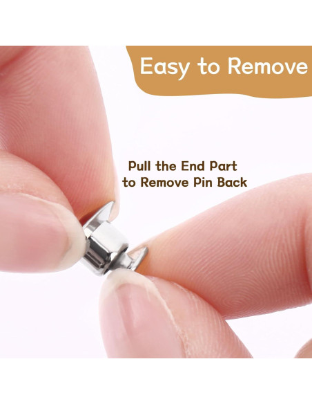 Bloqueos de Pines Metálicos DECYOOL 20 Piezas 1 cm