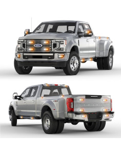 Luz Estroboscópica LED PKINGLAKE 6W Ámbar/Blanco 21 Modos 2