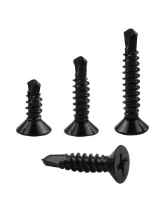 Kit de Tornillos Autoperforantes MateOne Acero Inoxidable 410 150 PCS