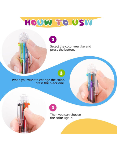 Bolígrafos Multicolor 30 PCS EWPJDK 0.5mm Suave Escritura Bolígrafos Multicolor 30 PCS EWPJDK 0.5mm Suave Escritura