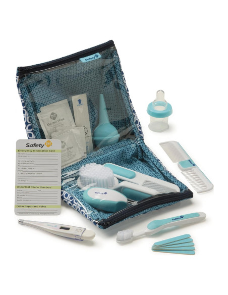 Kit de Cuidado y Aseo Deluxe Safety 1st, 25 Piezas para Bebés