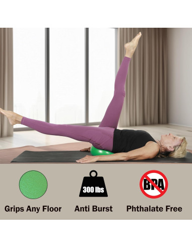 Pelota de Pilates Bender Ball 23 cm para Abdomen y Espalda