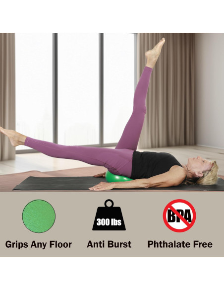 Pelota de Pilates Bender Ball 23 cm para Abdomen y Espalda