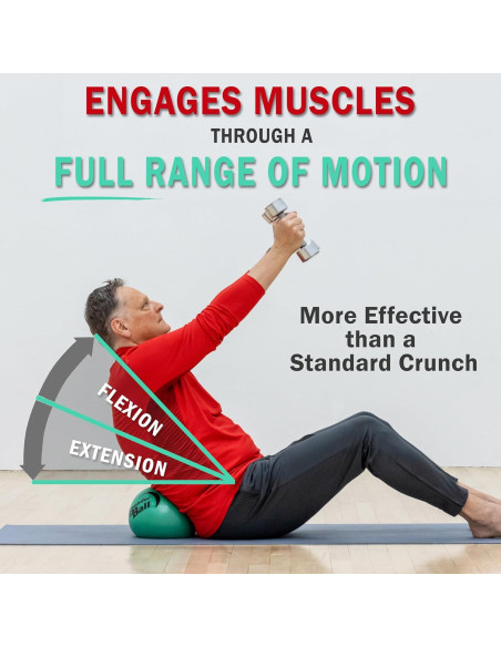 Pelota de Pilates Bender Ball 23 cm para Abdomen y Espalda