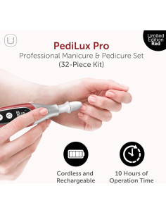 Kit Profesional de Manicura y Pedicura Utilyze PediLux Pro 2