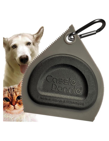 Mini Removedor de Pelo de Mascota PH2201T Gris - Reutilizable y Lavable