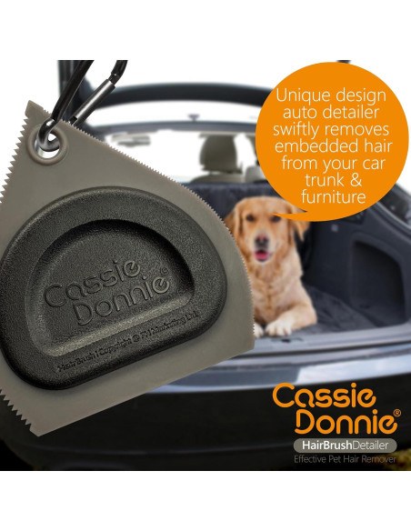 Mini Removedor de Pelo de Mascota PH2201T Gris - Reutilizable y Lavable