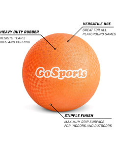 Pelotas de Patio GoSports - Juego de 6 de 10" (25.4 cm) con Bomba 2