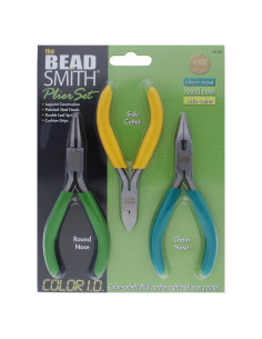 Juego de Alicates Color-ID The Beadsmith 3 Piezas 12.7 cm