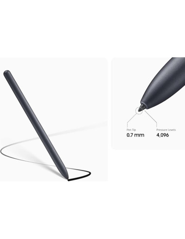 Lápiz Estilógrafo Peixiong para Galaxy Tab S7 FE Negro