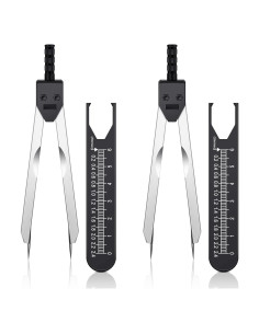 Calibrador EKG Frienda 2 Piezas Herramienta de Medición