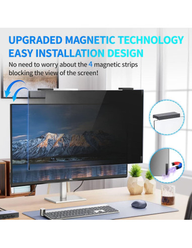 Pantalla de Privacidad Magnética GUDTEKE 23.6" Anti-reflejo