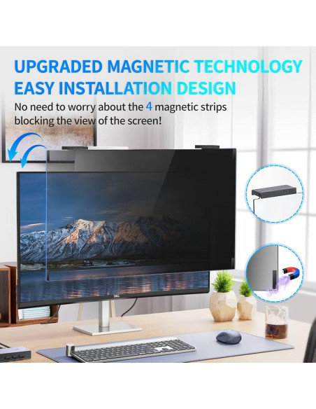 Pantalla de Privacidad Magnética GUDTEKE 23.6" Anti-reflejo