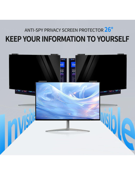 Pantalla de Privacidad Magnética GUDTEKE 23.6" Anti-reflejo