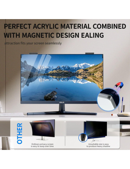Pantalla de Privacidad Magnética GUDTEKE 23.6" Anti-reflejo